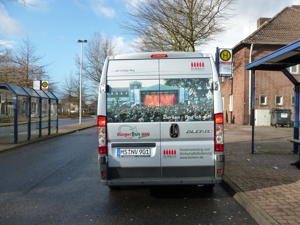 Bürgerbus Borken Fahrzeug 