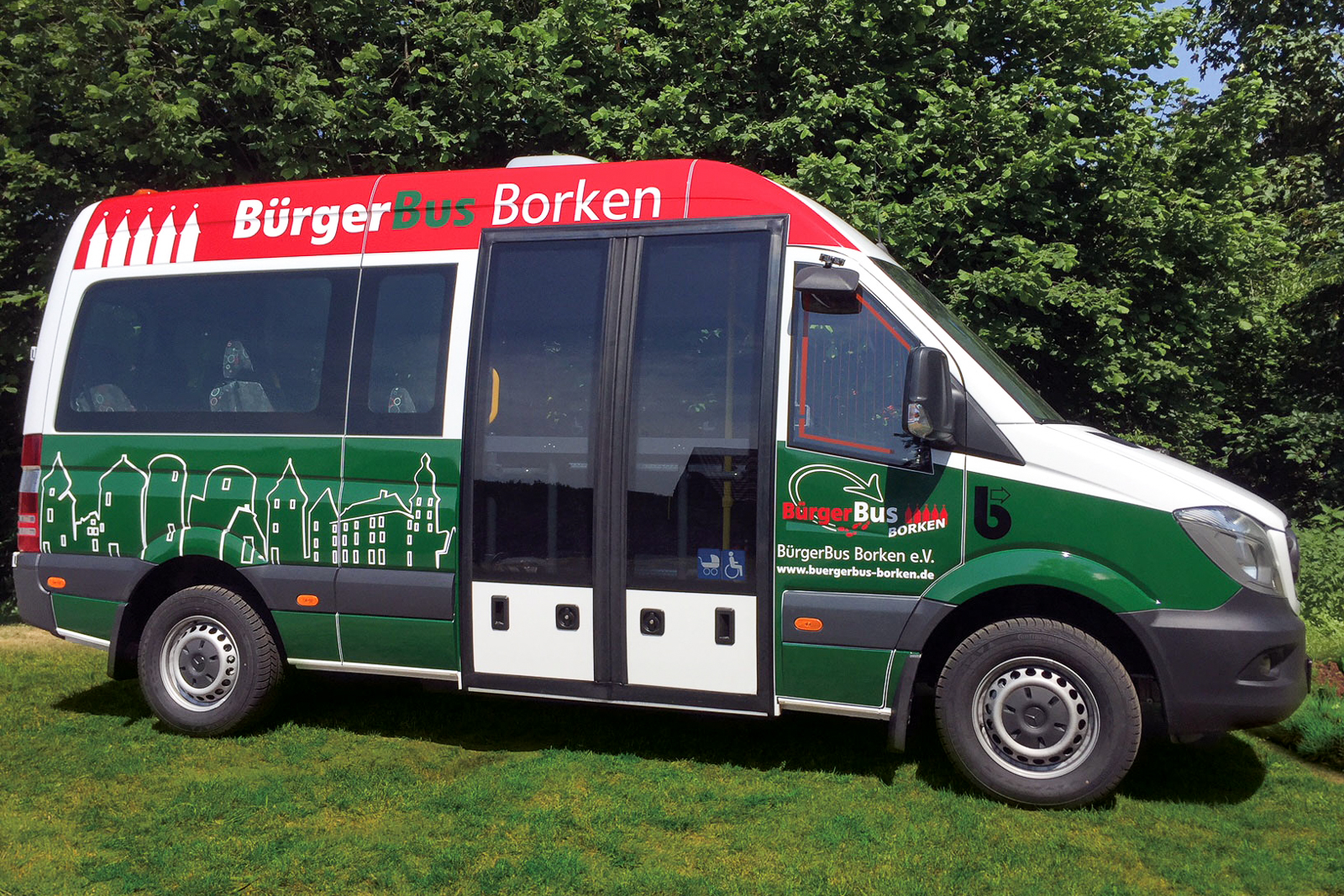 Bürgerbus Borken Fahrzeug 